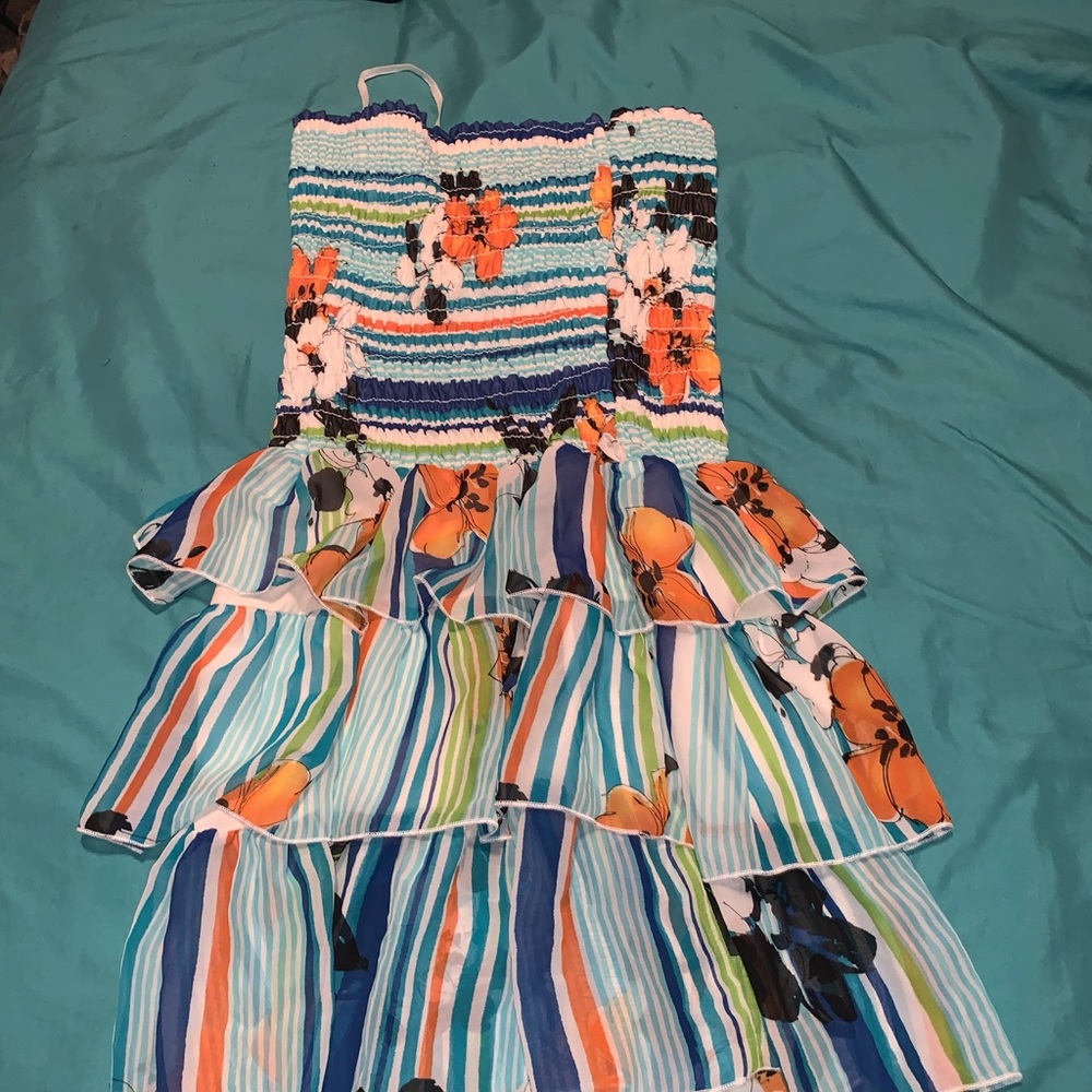 Tube top dress
